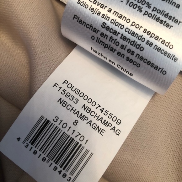 David's Bridal Dress - Champagne F15933 - Picture 6 of 7